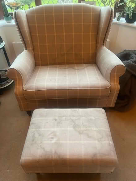Photo of free Armchair & Stool (Leeds LS17) #1