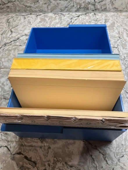 Photo of free Card index box and cards (Plumstead Common SE18) #1