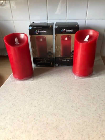 Photo of free 2 battery Dancing Flame Candles (Poplars SG2) #1