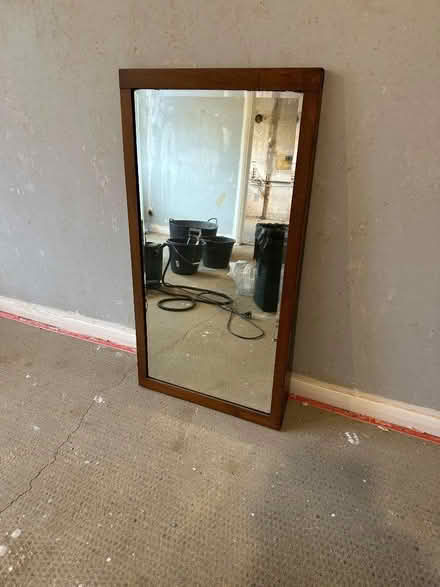 Photo of free Wood-framed Mirror (Westerham TN16) #1