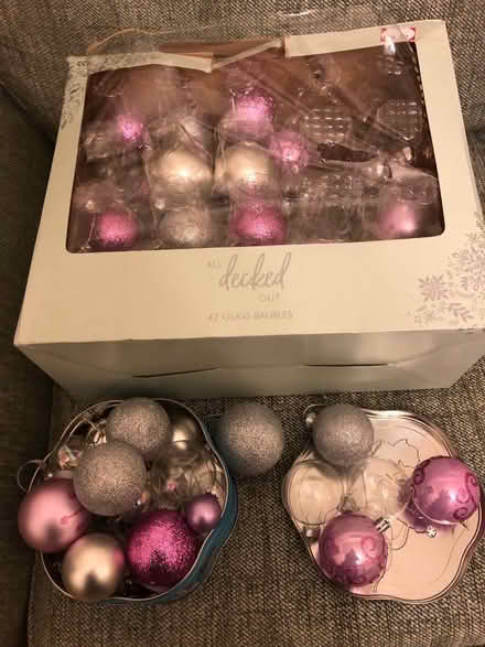 Photo of free Selection of Christmas tree Baubles approximately 40 (Oxton CH43) #1
