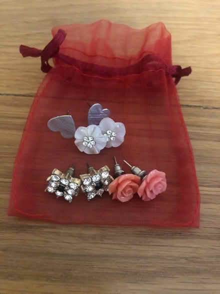 Photo of free Bag of 4 x stud earrings: early 2000s! (Oldfield Park) #3