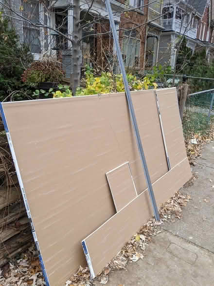 Photo of free 4x8 drywall (Cabbagetown) #1