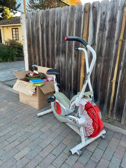 Photo of free Exercise bike (Sunnyvale - San Andreas Ct) #1