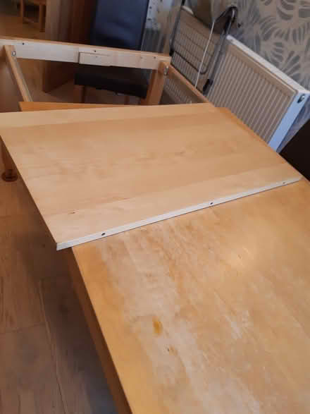 Photo of free Extending wooden dining table (Portobello EH15) #2