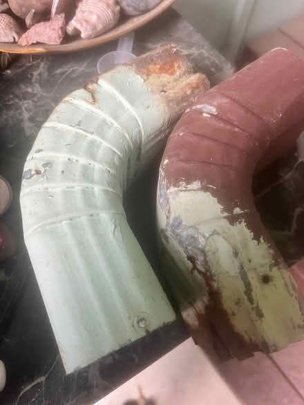 Photo of Older Downspout parts (West Marin) #1