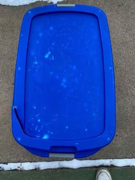 Photo of free 30 Gallon Storage Container (Highland Park Area) #1