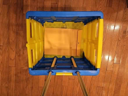 Photo of free Colorful rolling cart (Olney) #2