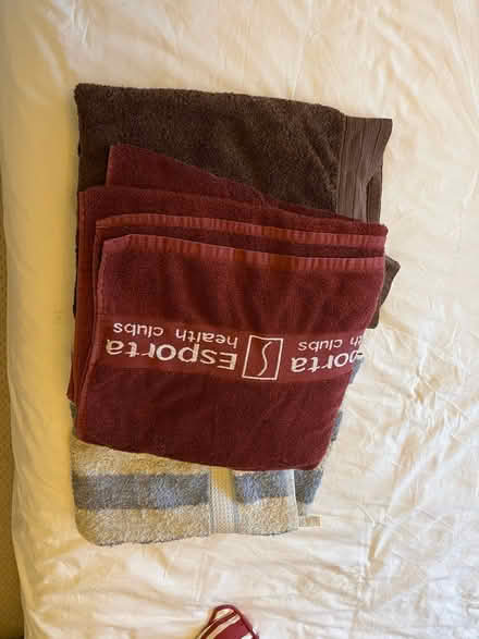 Photo of free 3 used towels (Tolworth) #1