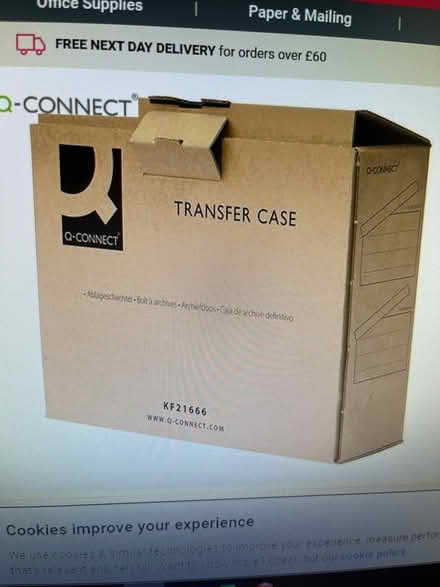 Photo of Transfer cases/small archive boxes (Pentrosfa, Llandrindod Wells) #1