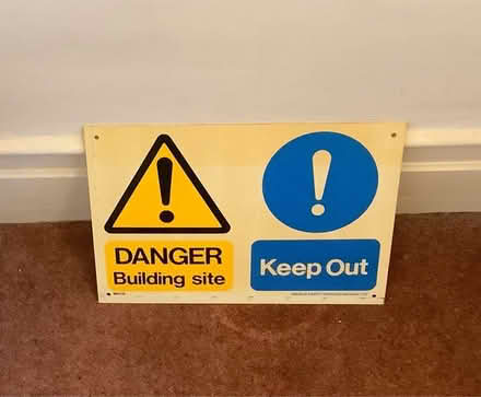 Photo of free Sign, 33cm x 23cm (Streatham Hill, SW2,) #1