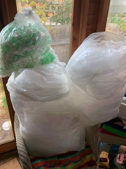 Photo of free bubble wrap & foam pieces (Comeytrowe TA1) #1