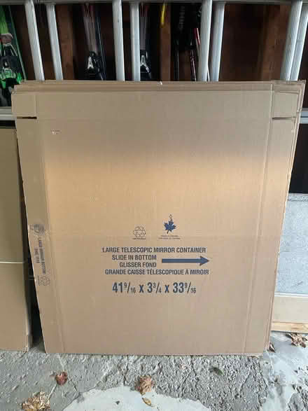 Photo of free Mirror and/or art storage boxes (Alta Vista) #2