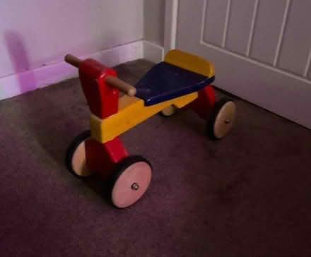 Photo of free Toddler wooden bike (Winnersh RG41) #1