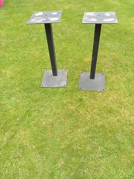 Photo of free Metal speaker stands (Pedmore DY9) #1