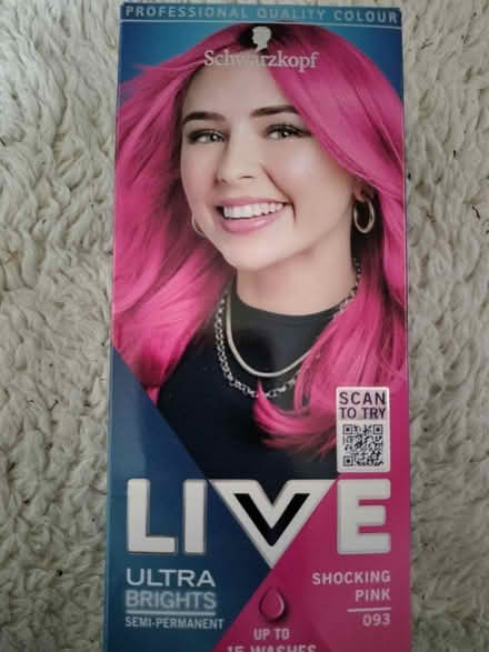 Photo of free Shocking pink hair dye (Rhosllanerchrugog LL14) #1