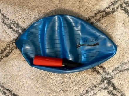 Photo of free Exercise ball (55cm) and pump (E9) #2