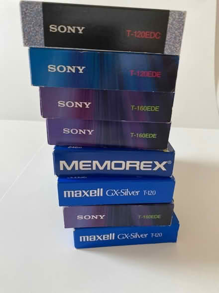Photo of free VHS Tapes for Recording (Steeles/Mavis (Brampton)) #2