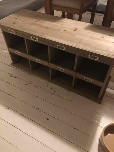 Photo of free Pine storage bench (Northfield B31) #1
