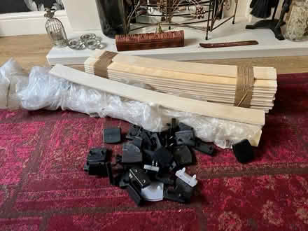 Photo of free Bed wooden slats (St Nicholas SG1) #1