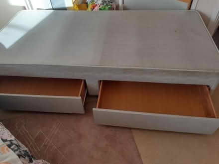Photo of free Single bed base + mattress (Talbot Village BH10) #1