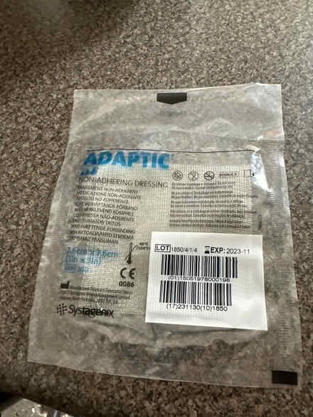 Photo of free Non Adhering Dressing (Price Hill) #1