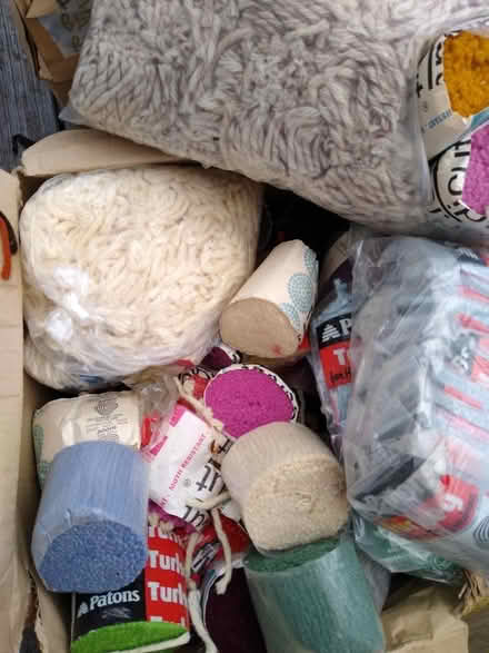 Photo of free Box of rug making wool (Chapeltown Sheffield S35) #2