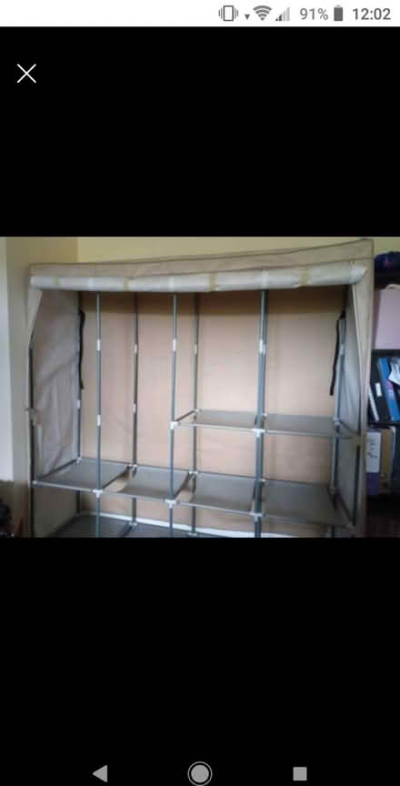 Photo of free Canvas wardrobe (Llandrindod LD1) #2