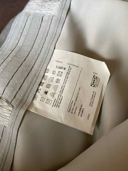 Photo of free Grey blackout curtains (Aldershot) #1