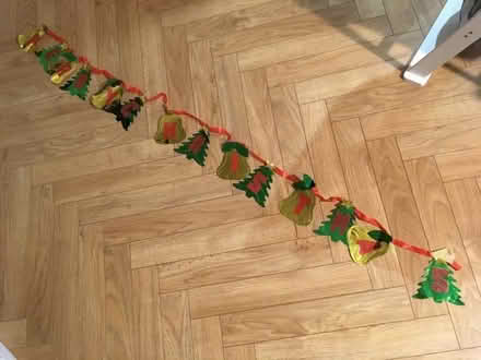 Photo of free Merry Christmas foil banner (Barrow nr Whalley BB7) #1