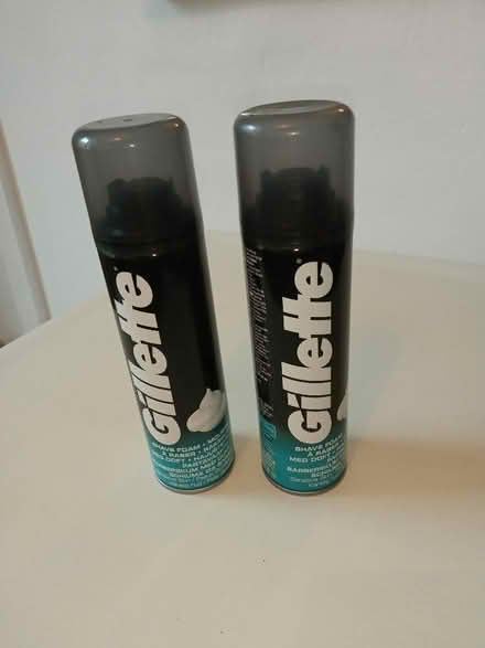 Photo of free Two tins of Gillette shaving foam (Polwarth EH11) #1