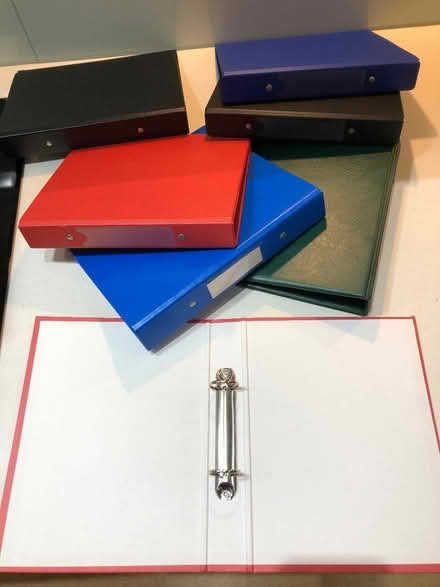 Photo of free Small Ring-binder Folders x 7 (St Margarets TW1) #1