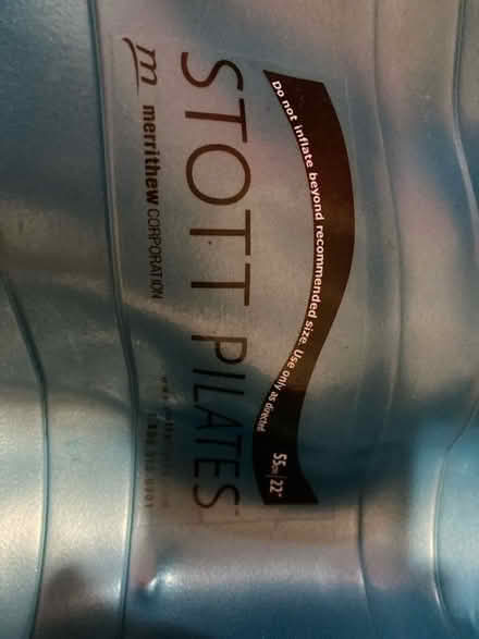 Photo of free Exercise ball (55cm) and pump (E9) #1