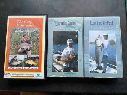 Photo of free Three VHS fishing videos (HP2) #1