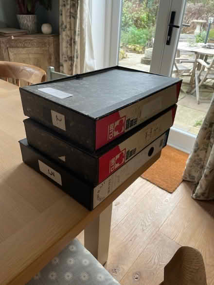 Photo of free 3 box files (Kingston st Mary) #1