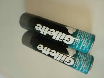 Photo of free Two tins of Gillette shaving foam (Polwarth EH11) #2