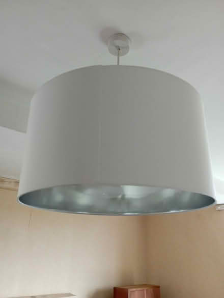 Photo of free Large white lampshade (Standerwick BA11) #1