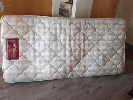 Photo of free Single bed base + mattress (Talbot Village BH10) #2