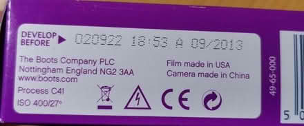 Photo of free Single Use Camera (Filton BS34) #1