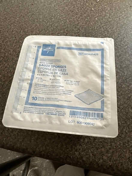 Photo of free Gauze sponges (Price Hill) #2