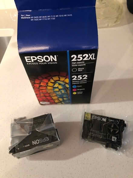 Photo of free Epson Ink - 252 XL (Guelph North) #1