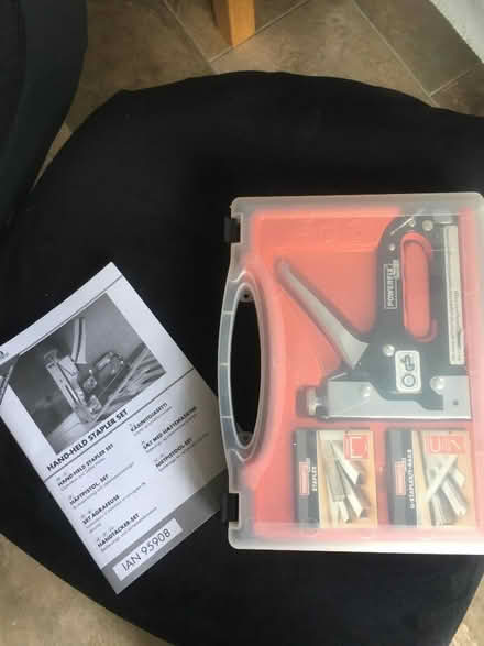 Photo of free Staple gun kit & instructions (Uxbridge UB10) #1