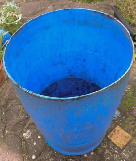 Photo of free Blue 45 gallon drum (Emsworth PO10) #1