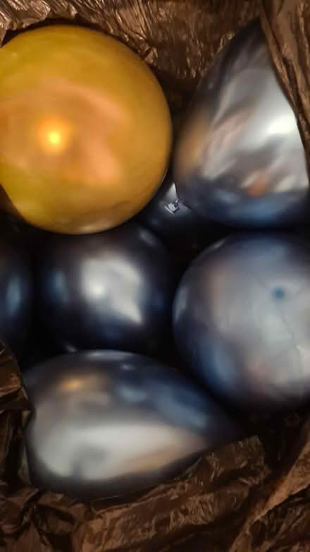 Photo of free Blue and Gold ballons (New Southgate) #1