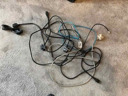 Photo of free Assorted cables (Chalk Farm NW1) #1