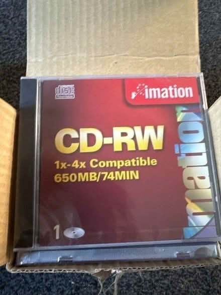 Photo of free Brand New CDRW box of 10 (Macmerry EH33) #1