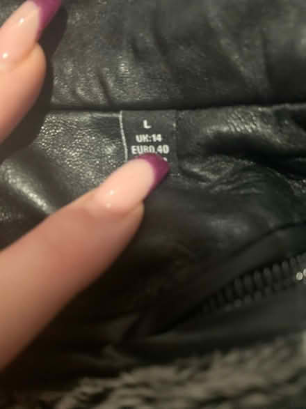 Photo of free Michael kors leather jacket (Bechstein meadow) #4