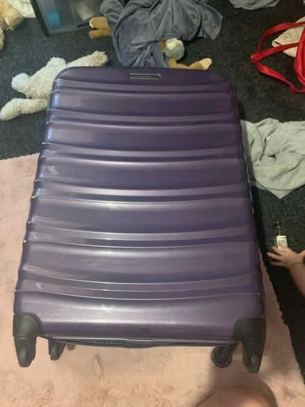 Photo of free Purple large suitcase (Bechstein meadow) #1