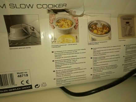 Photo of free Morphy Richards Slow Cooker (Polwarth EH11) #2