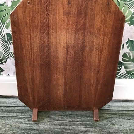 Photo of free Vintage Oak Fire Screen w Tapestry (CV22 Bilton) #2